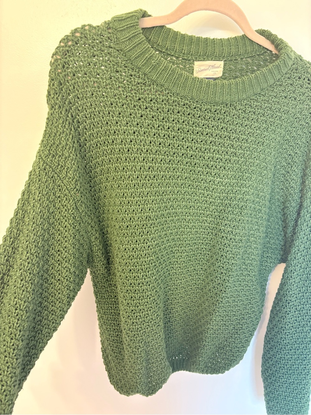 Target|Green Crewneck Sweater - Large